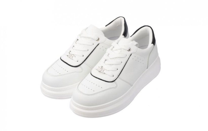 Stylové dámské tenisky sneakers bílo černé