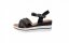 Dámské odlehčené sandálky - Černé - Barva: Černá, Velikost: 39