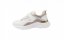 Dámské elegantní bílo-zlaté sneakersy - Barva: Bílá, Velikost: 37