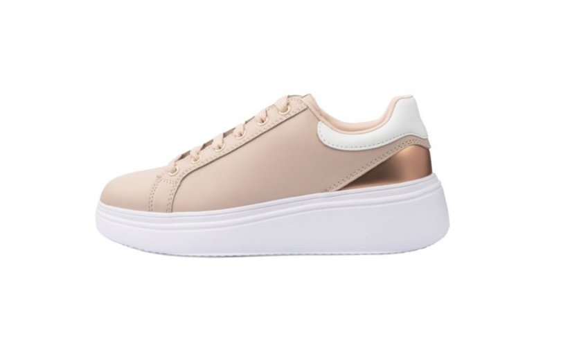 Elegantní dámské béžové sneaker tenisky